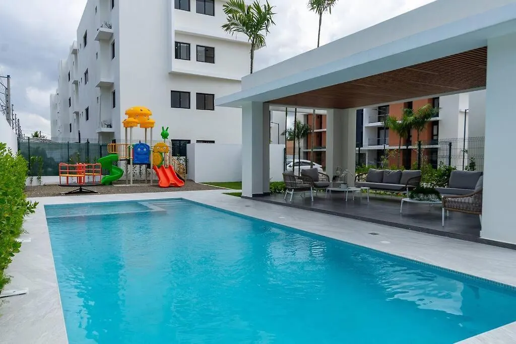 산티아고 데 로스 카바예로스 Beautiful New 3Bed Penthouse Pool Wi-Fi 아파트 도미니카 공화국